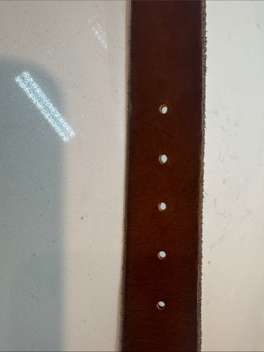 Gucci Brown Leather Belt with Gold Double G Buckle - Picture 8 of 14